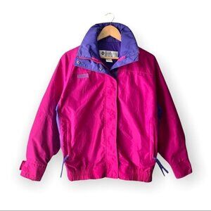 𝅺VINTAGE | Columbia Women’s Bugaboo Jacket Pink Purple Size Small